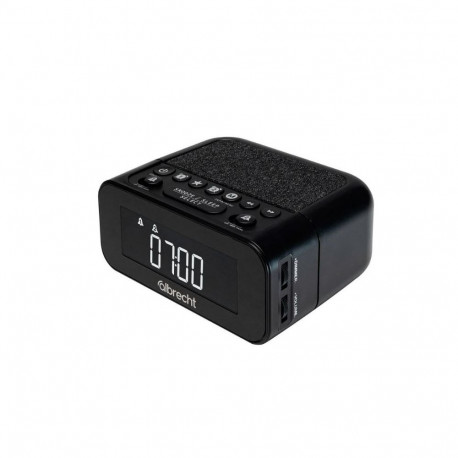 Albrecht DR 451 DAB+/UKW Radiowecker, schwarz