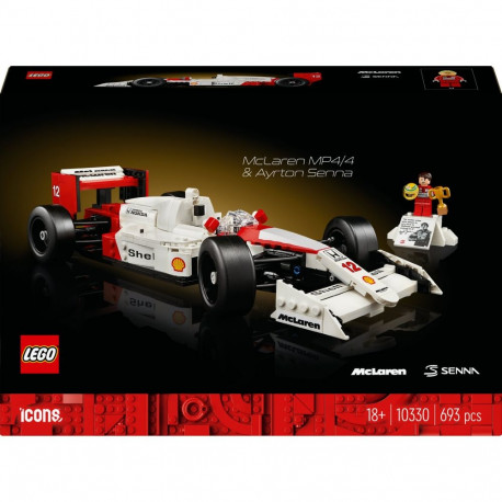 "LEGO Icons McLaren MP4/4 & Ayrton Senna 10330"