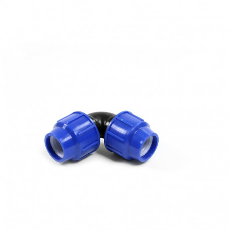 90° ELBOW Ø25 PERLA BLUE