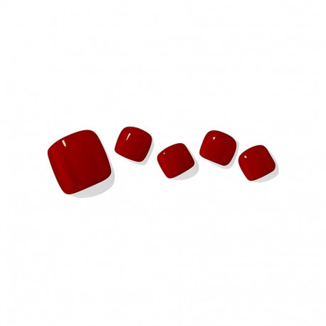 Geellakikleebiste pediküürikomplekt Ohora Semi Cured Gel Pedicure Strips (P Basic Pedicure No.4)