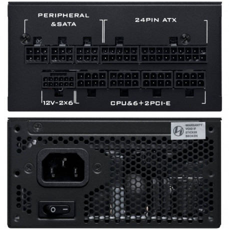 Lian Li SP Series Platinum 80 PLUS Platinum Netzteil  SFX  vollmodular  PCIe 5.1  ATX 3.1 - 1.000 Wa