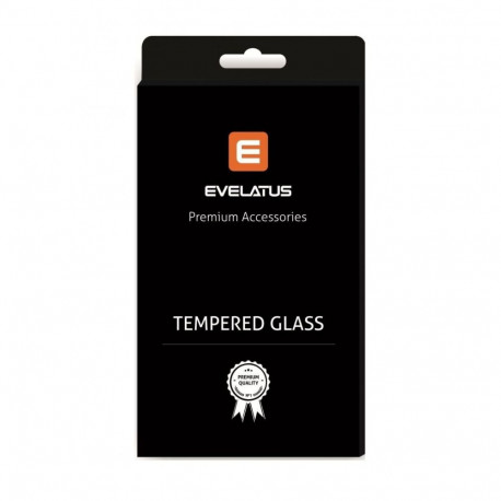 Evelatus Apple IPhone 12 Pro MAX 0.33 Flat Clear Glass Japan Glue Anti-Static