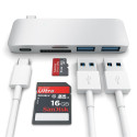 Satechi USB hub Universal USB-C Passtrough, space gray