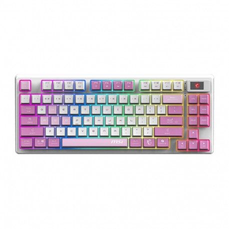MSI KEYBOARD GAMING VIOLET US/FORGE GK600 TKL W VIOLET