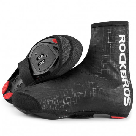 Rockbros Rockbros LF1081 Windproof Waterproof Shoe Covers 42-46 cm - Black