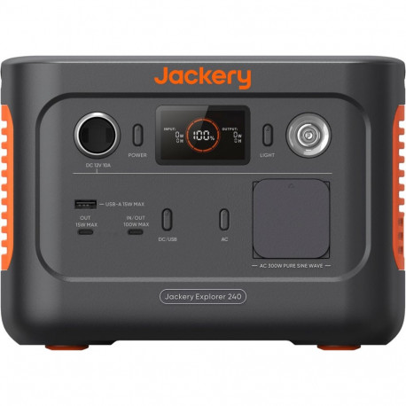 Jackery kaasaskantav liitiumakuga elektrijaam Explorer 240 v2 256Wh