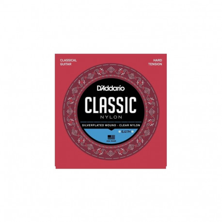 Classical Guitar Strings - D'Addario EJ27H Hard Gauge 0.029–0.045″