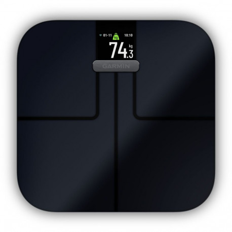 Garmin Index S2 -älyvaaka, musta