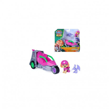 PAW Patrol : The Dino Movie, Skye Dino Rescue Jet with Folding Wings and Deployable Claw, Kids Toys 