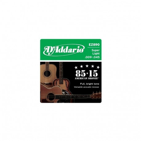 D'Addario EZ890 musical instrument strings Acoustic 6 pc(s) Steel Guitar