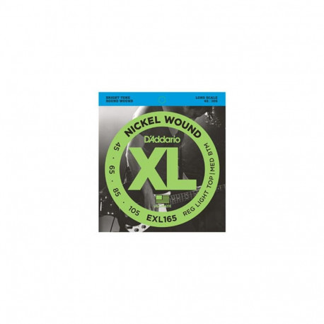 D'Addario EXL165 musical instrument strings Bass 4 pc(s) Steel Guitar