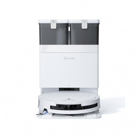 Rob.Vac.+stat.Deebot T50 Pro Gen3,25kPa/5200mAh, Ecovacs,Valge