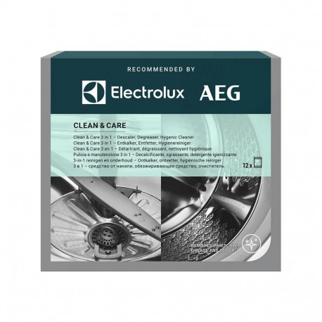 Nõudepesumasina katlakivi ja rasvaeemaldi 12tk Electrolux