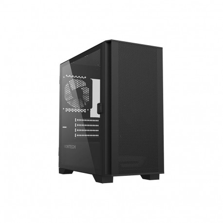 Montech AIR 100 LITE PC Case  Midi-Tower  Micro-ATX  Tempered Glass - black