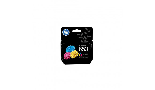 HP 653 Tri-color Original Ink Advantage Cartridge