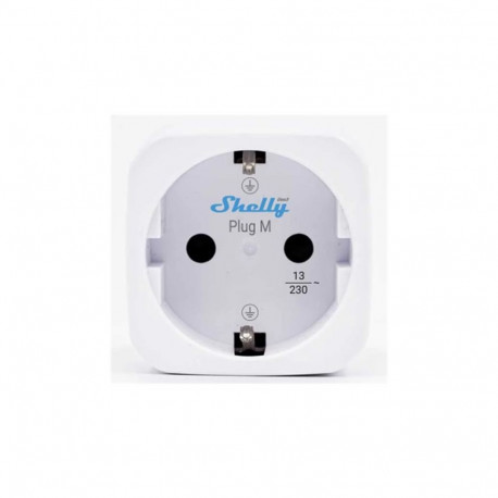 SHELLY nutipistik Plug M Gen3 energiatarbimise mõõtmisega 4-pakk, valge