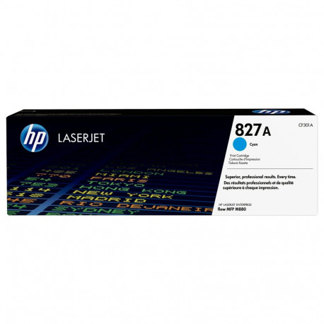 HP 827A originaal tooner, tsüaan, standardmaht, 32 000 lehte, 1 pakk