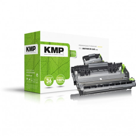 "KMP 1267,7000 black ersetzt Brother DR2400"
