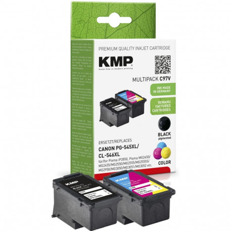"KMP 1562,4005 MultiPack black pigm. ink, color dye ink ersetzt CANON PG545XL/ CL546XL (8286B001, 82