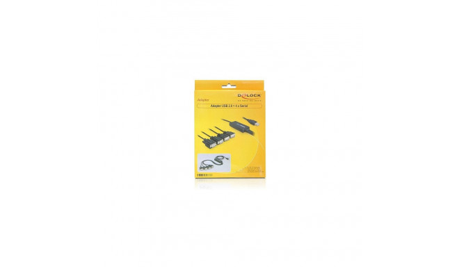 "DELOCK USB 2.0 Seriell 4x9 Pin St"