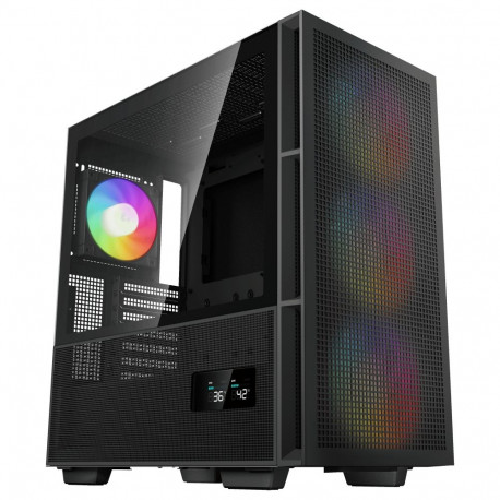 DeepCool arvutikorpus CH560 Digital karastatud klaas, must
