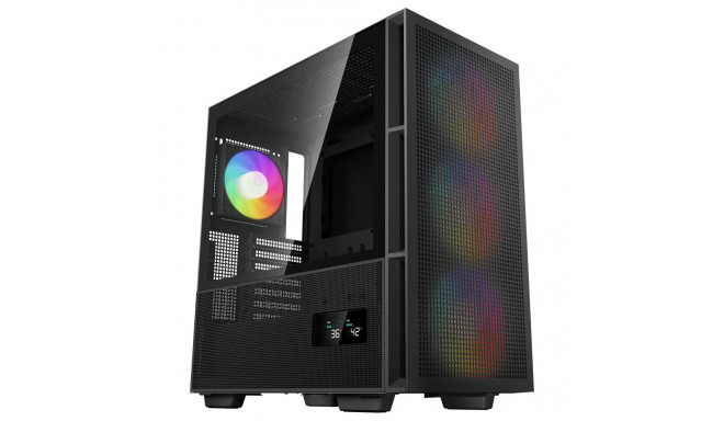 "DeepCool CH560 Digital Black Tempered Glass"