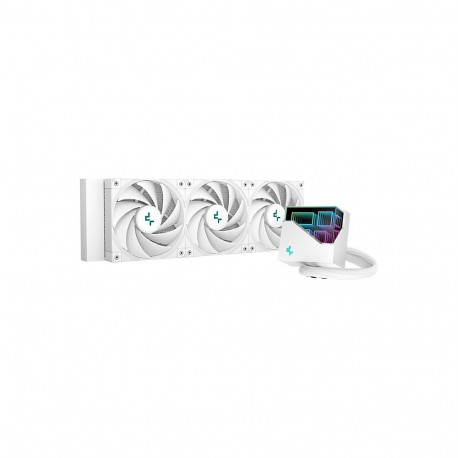 "K DeepCool LT720 Processors Liquid Cooling System 1-Pack White 120mm"