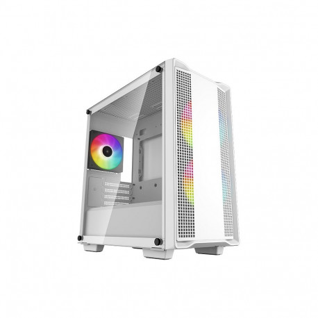 DeepCool CC360 WH ARGB Mini ITX ilma toiteplokita, valge