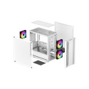 DeepCool CC360 WH ARGB Mini ITX ilma toiteplokita, valge