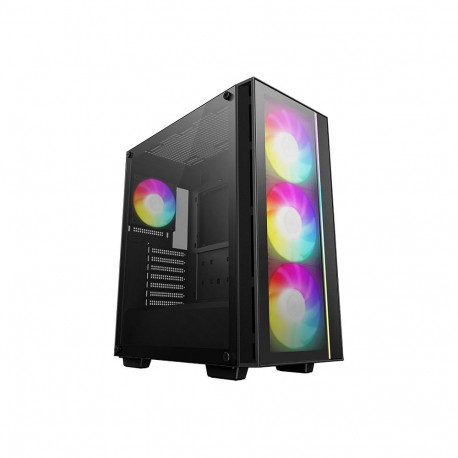 Deepcool arvutikorpus MATREXX 55 V4 C, karastatud klaas, must