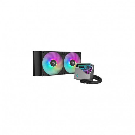 "K DeepCool LT240 All-in-one Liquid Cooler 12cm 600 RPM 2400 RPM 72.04 Cfm Weak"