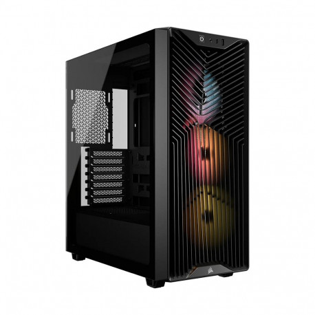 Corsair arvutikorpus 3200D RS ARGB Mid-Tower Mini-ITX, must