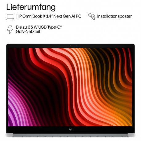 "HP OmniBook X 14-ka0172ng CU7 356H/16GB/1TBSSD/W11 Home"