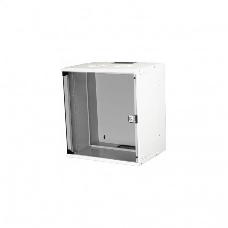 "Equip 19"" Wandgehäuse Glastür ECO 540x400mm 12U grau"