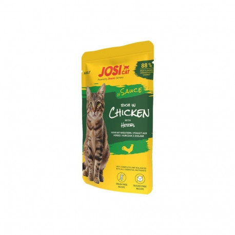 JOSICAT kassikonserv kana kastmes 85G