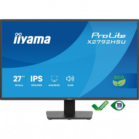 Monitor - iiyama ProLite X2792HSU-B1 27" FHD IPS HDMI USB 3.2 Black
