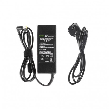 Laptop Charger - Green Cell AD31P 90W 19.5V 4.7A Indoor Black