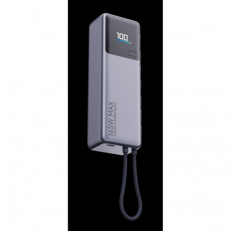 Power Bank - Xiaomi 165W 10000mAh Integrated Cable Black
