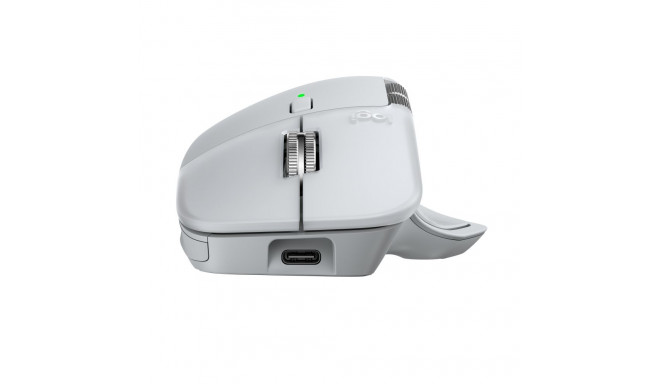 Input Device - Logitech MX Master 4 for Mac, 8000-DPI Sensor, Wireless, Gray