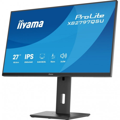 Monitor - iiyama ProLite XB2797QSU-B1 27-Inch QHD 2560x1440 350 cd/m² Black