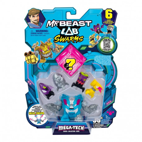 MRBEAST LAB figures, 6pcs