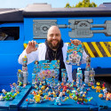 MRBEAST LAB figures, 6pcs