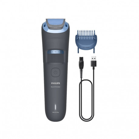 Philips 3000 Series BT3617/15 habemetrimmer ümardatud otsaga teradega habeme hooldamiseks
