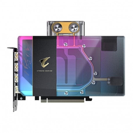 GIGABYTE graafikakaart AORUS GeForce RTX 5080 XTREME WATERFORCE WB 16G - 16GB GDDR7, 256bit, PCI-E 5