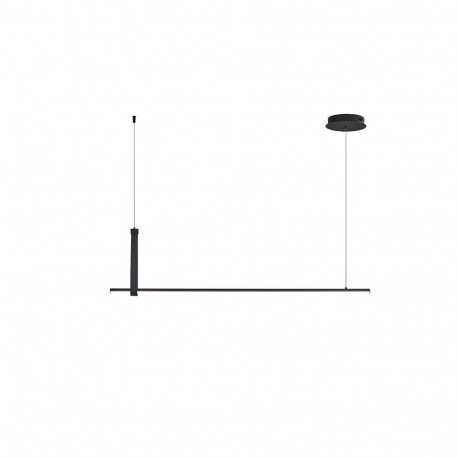 LUMINAIRE PENDANT 20W LED BLACK 1200LM