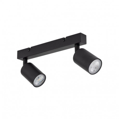 LAMP SPOT LIGHT TOP GU10 2X10W BK