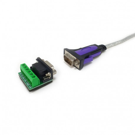 Equip USB-A to Serial RS-422/485 DB9 adapter cable