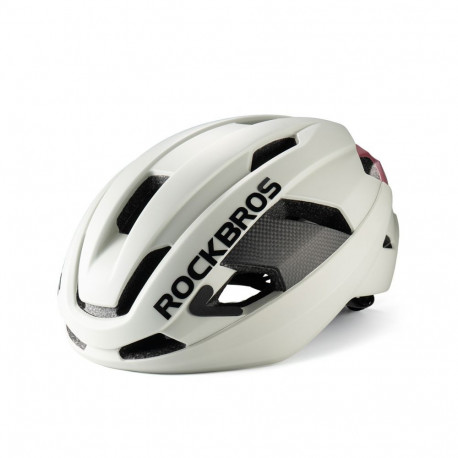 Rockbros Rockbros LK-15 Carbon Fiber Bike Helmet 58-62cm - Light Gray