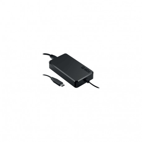SBS universaalne USB-C sülearvuti toiteadapter 100W 3m, must