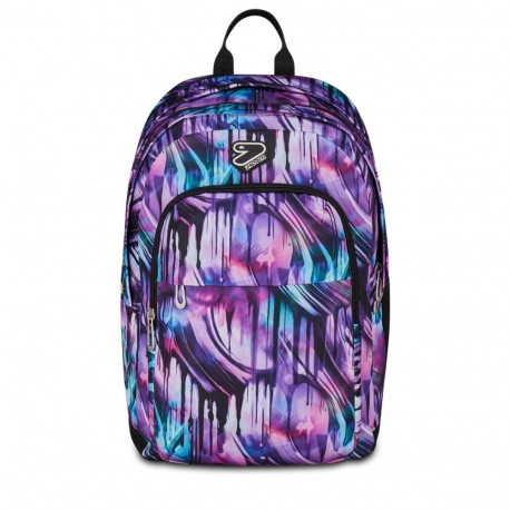 Seljakott XXL Detach + juhtmevabad kõrvaklapid Royal Violet 34l, Seven